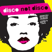 the album cover for Disco Not Disco / Various (Cvnl) (Ylw) (Aniv) - Disco Not Disco / Various [Clear Vinyl] (Ylw) (Aniv)