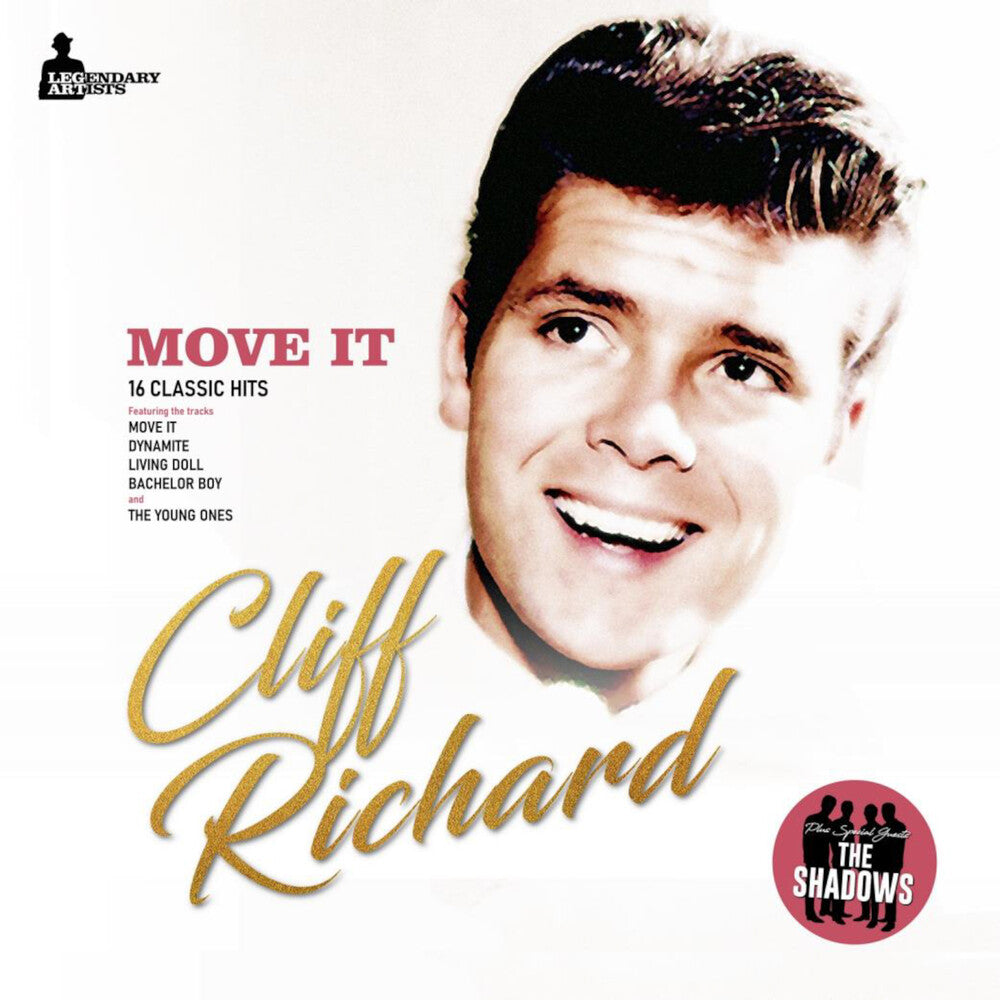 the album cover for Cliff Richard - Move It