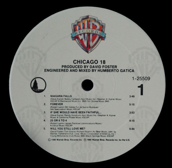 Chicago (2) : Chicago 18 (LP, Album, Spe)