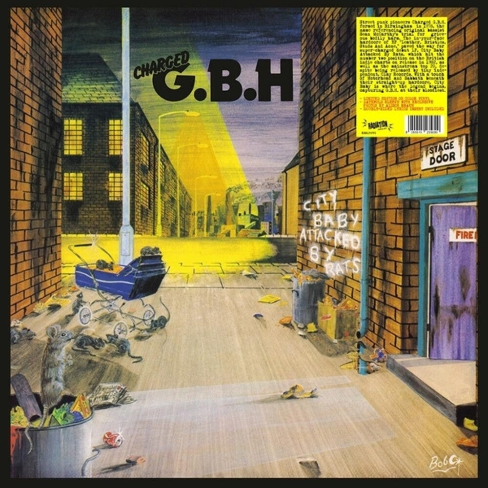 the album cover for GBH - City Baby Attacked By Rats (Spla)