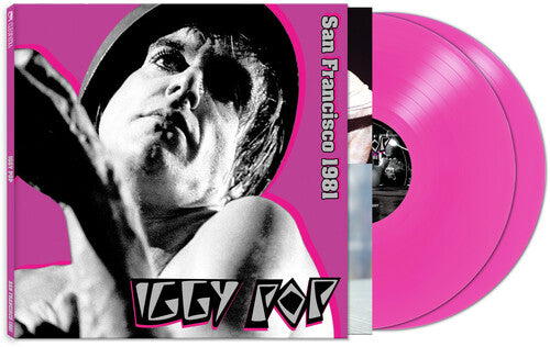 Iggy Pop San Francisco 1981 - Pink Colored Vinyl, Pink, Limited Edition (Mint (M))