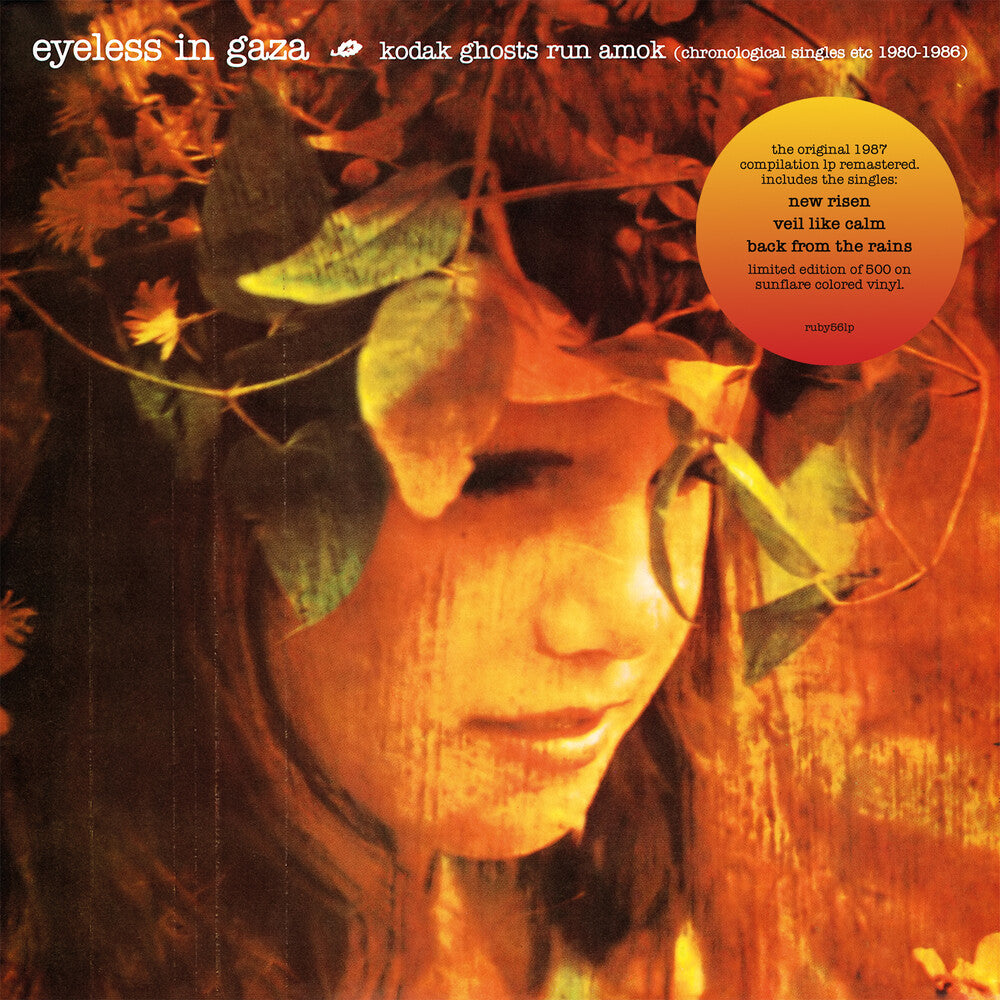 the album cover for Eyeless In Gaza - Kodak Ghosts Run Amok (Chronological Singles)