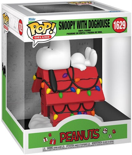 FUNKO POP! Deluxe: A Charlie Brown Christmas: Snoopy With Doghouse