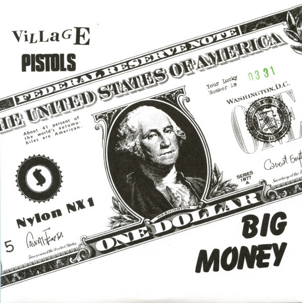 Village Pistols : Big Money (7", Single, RE)