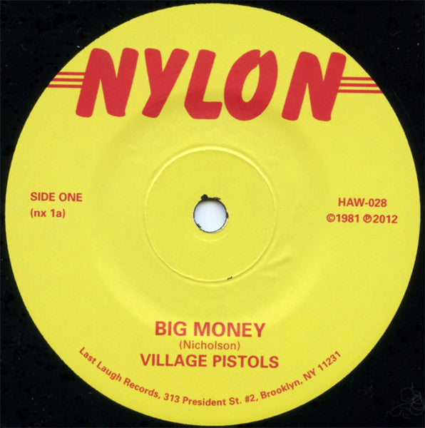 Village Pistols : Big Money (7", Single, RE)