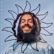 the album cover for Bob Vylan - Humble As The Sun (Blue) [Colored Vinyl] [Limited Edition] (Wht) (Uk)