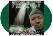 the album cover for Project Pat - Mista Don't Play: Everythangs Workin [Colored Vinyl] (Grn)