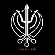 the album cover for As Hell Retreats - Volition