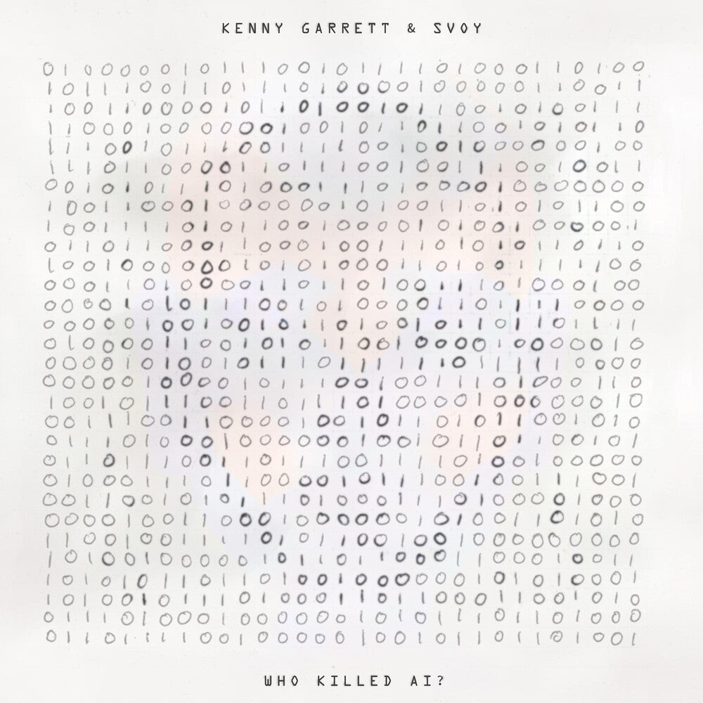 the album cover for Kenny Garrett - Who Killed AI (Blue) [Colored Vinyl] [Limited Edition] [Record Store Day] 