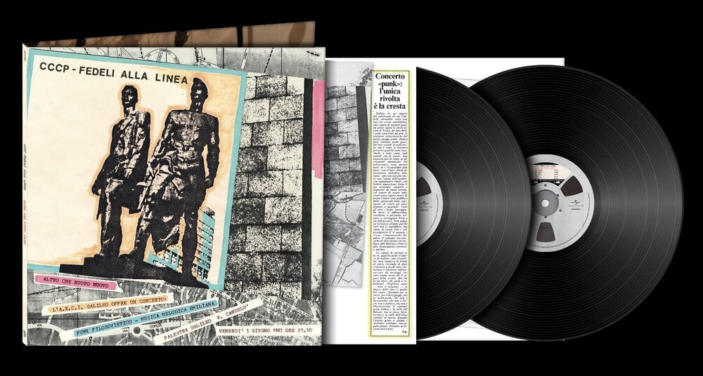 the album cover for Cccp Fedeli Alla Linea - Altro Che Nuovo Nuovo