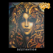 the album cover for Eloy - Destination