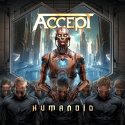 the album cover for Accept - Humanoid