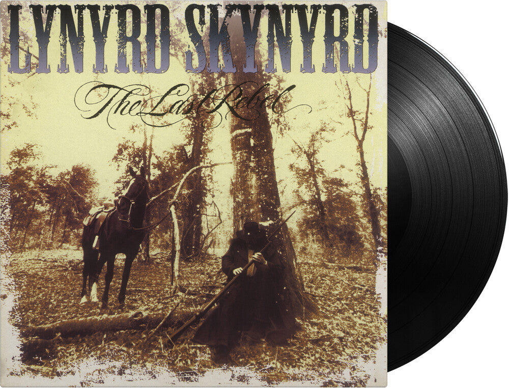 the album cover for Lynyrd Skynyrd - Last Rebel - 180-Gram Black Vinyl