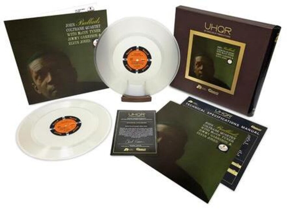 the album cover for John Coltrane - Ballads (Tgv)