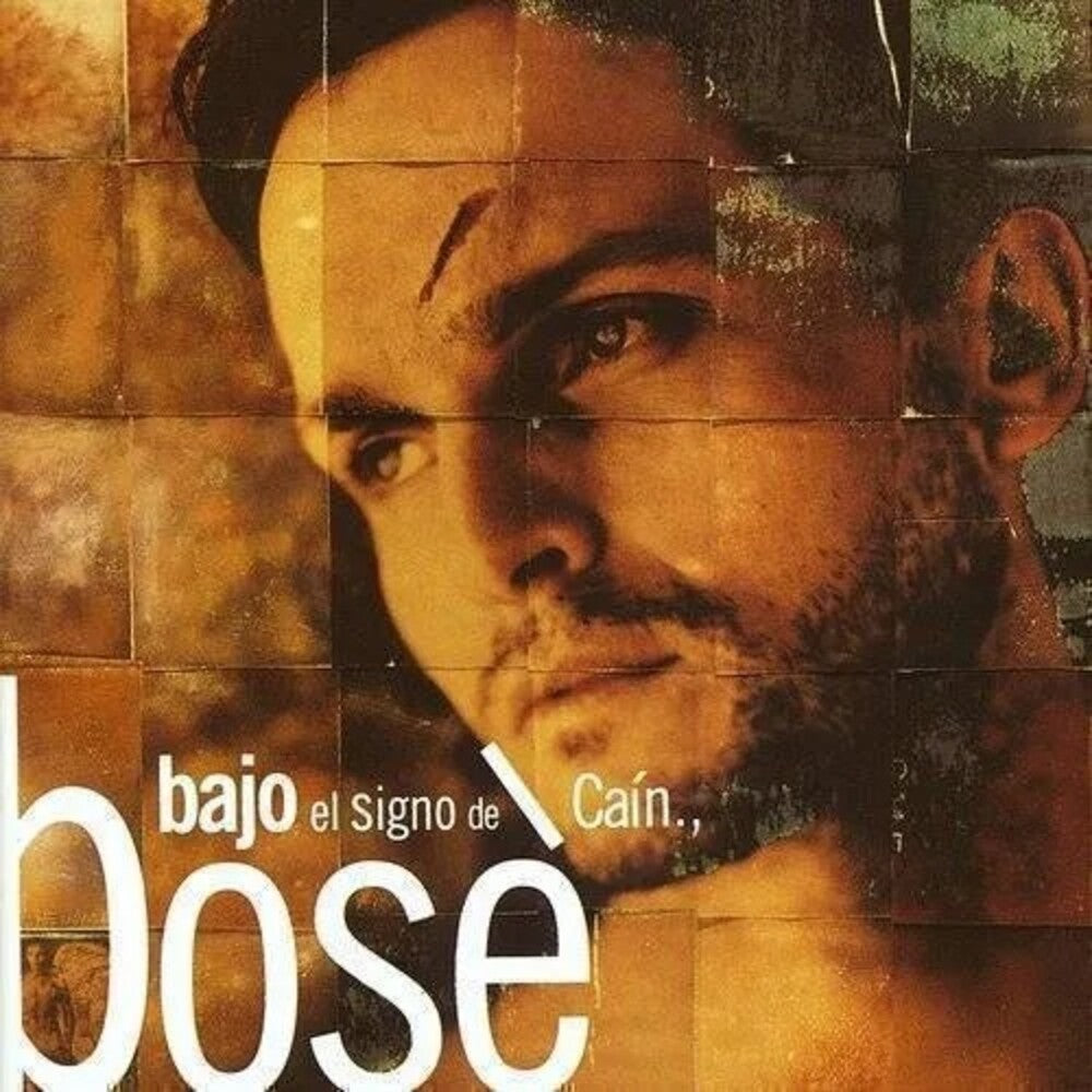 the album cover for Miguel Bose - Bajo El Signo De Cain (Spa)