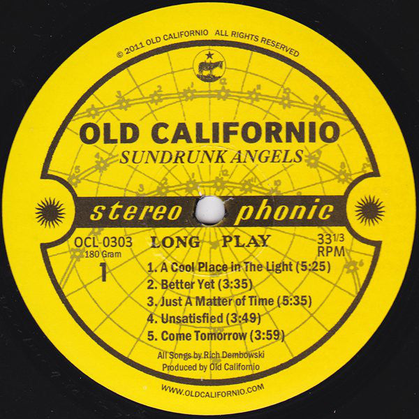 Old Californio : Sundrunk Angels (LP, 180 + CD, Album)
