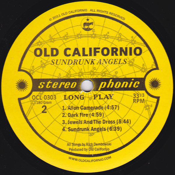 Old Californio : Sundrunk Angels (LP, 180 + CD, Album)