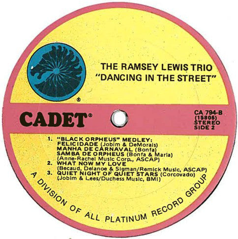 Ramsey Lewis : Dancing In The Street (LP, Album, RE)