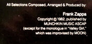 Frank Zappa : Ship Arriving Too Late To Save A Drowning Witch (LP, Album, Ter)