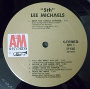Lee Michaels : 5th (LP, Album, Mon)
