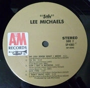 Lee Michaels : 5th (LP, Album, Mon)