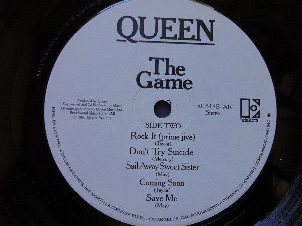 Queen : The Game (LP, Album, All)