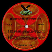 Various : 16 Greatest Truck Driver Hits (LP, Comp)