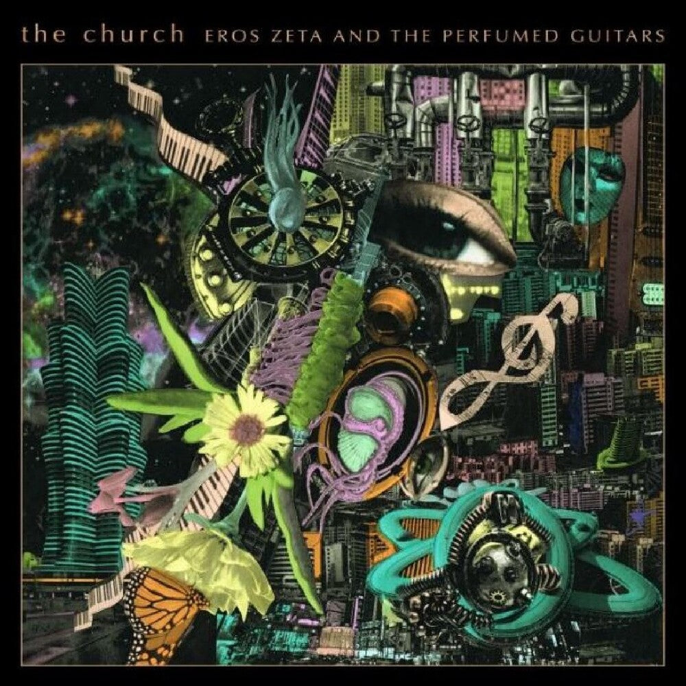 the album cover for Church - Eros Zeta & The Perfumed Guitars [Colored Vinyl] (Grn)