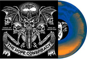 the album cover for Hope Conspiracy - Tools Of Oppression / Rule By Deception [Indie Exclusive Orange / Blue Mix LP]