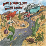 the album cover for Long Distance Love / Various (Colv) (Gate) (Wht) - Long Distance Love / Various [Colored Vinyl] (Gate) (Wht)