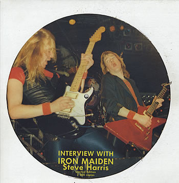Iron Maiden : Interview With Iron Maiden Steve Harris (12", Ltd, Pic, Unofficial)
