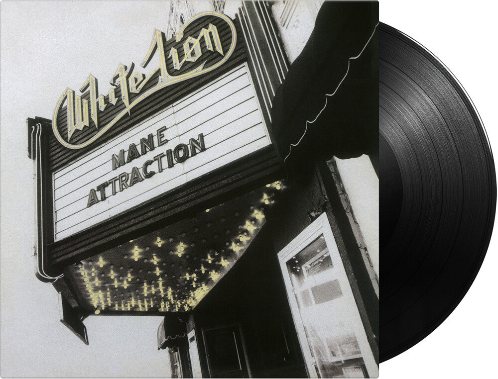 the album cover for White Lion - Mane Attraction (Blk) [180 Gram] (Hol)