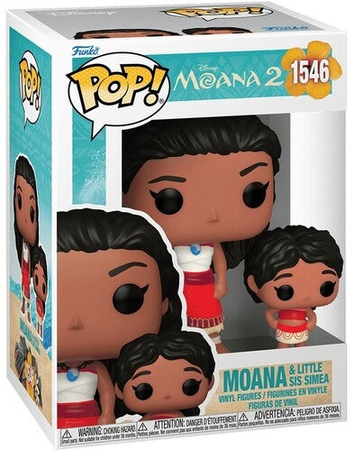 FUNKO POP! & Buddy: Moana 2 - Moana & Little Sis Simea