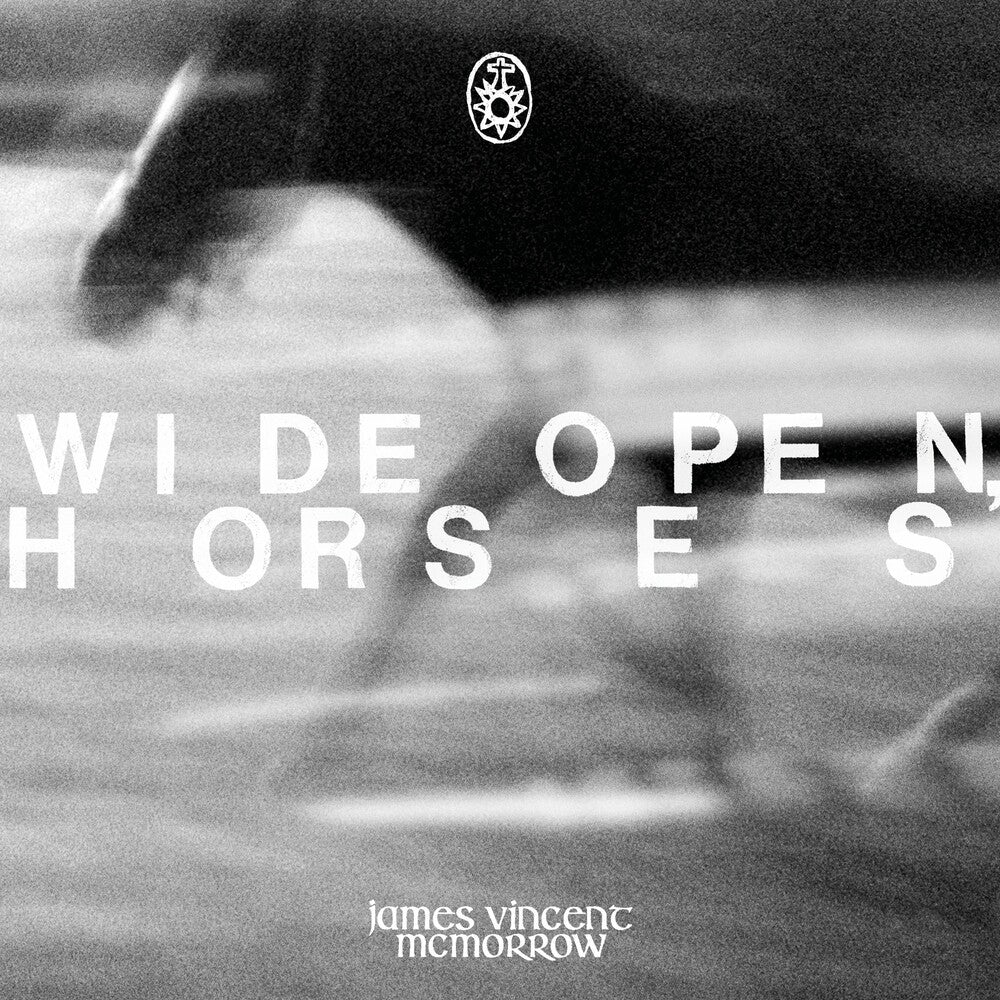 the album cover for James Mcmorrow  Vincent - Wide Open Horses [Colored Vinyl] (Gate) [180 Gram] (Wht)