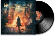 the album cover for Millennial Reign - World On Fire