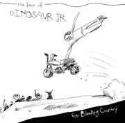 the album cover for Dinosaur Jr - Ear Bleeding Country: The Best Of Dinosaur Jr.