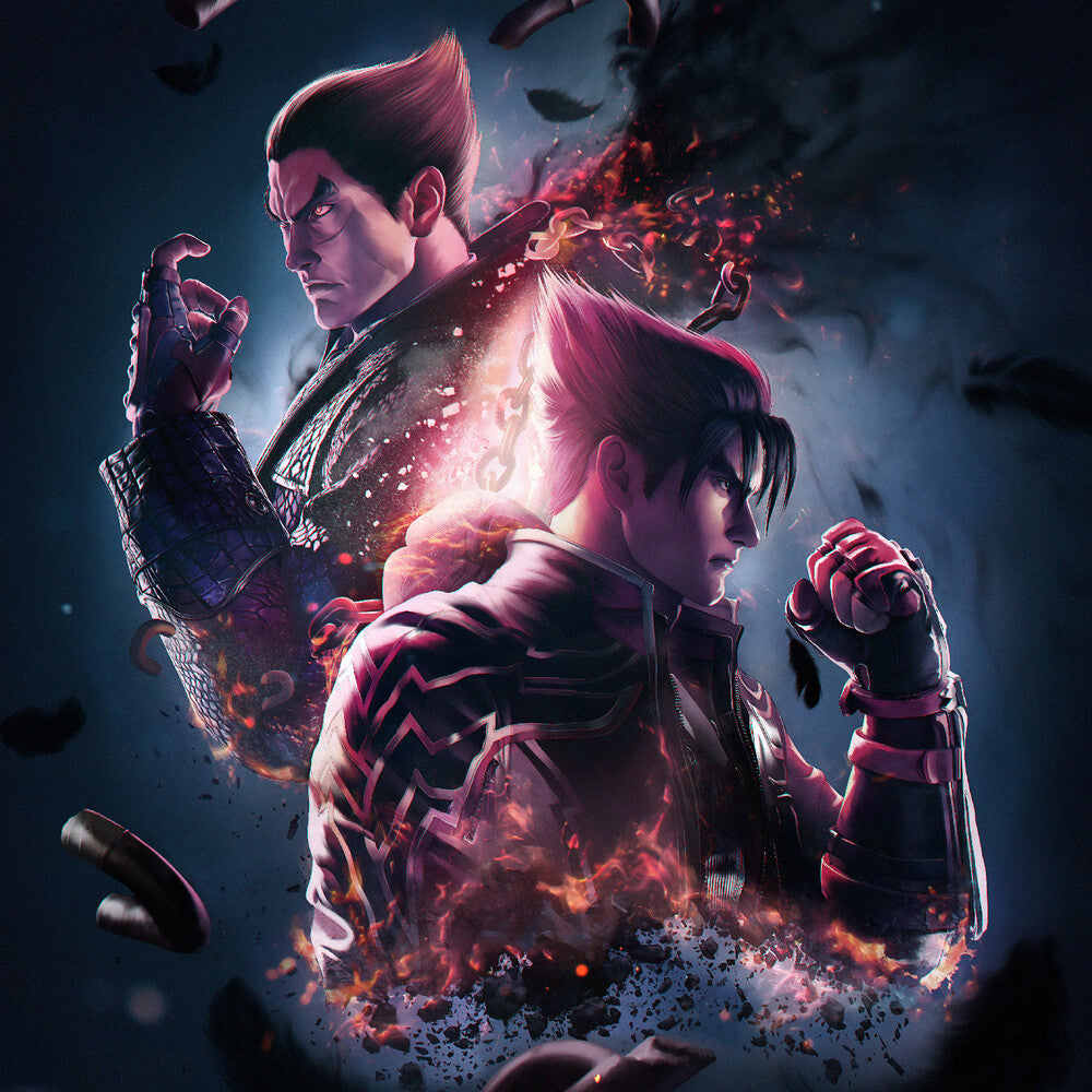 the album cover for Tekken 8 - O.S.T. - Tekken 8 - O.S.T.