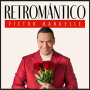 the album cover for Victor Manuelle - Retromantico [Clear Vinyl] (Gate) (Ofgv)