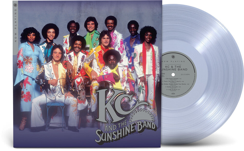 the album cover for Kc & The Sunshine Band - Now Playing