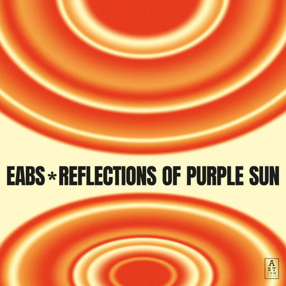 the album cover for Eabs - Reflections Of Purple Sun