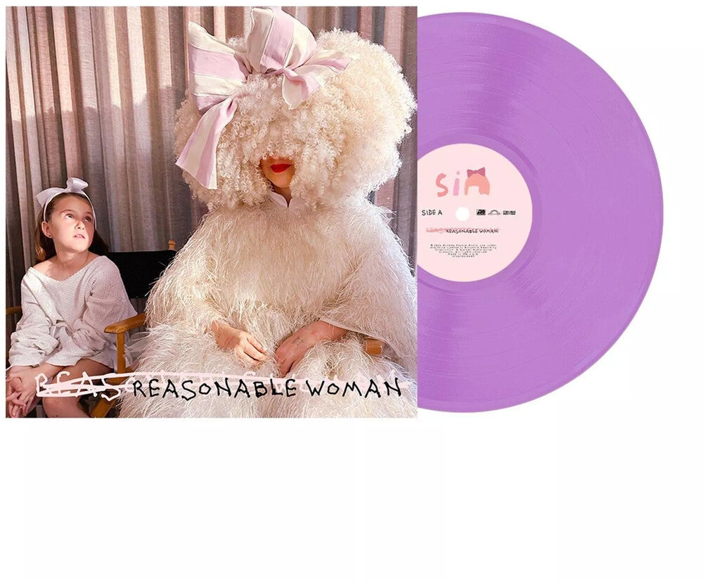 the album cover for Sia - Reasonable Woman - Limited Violet Vinyl [Colored Vinyl]