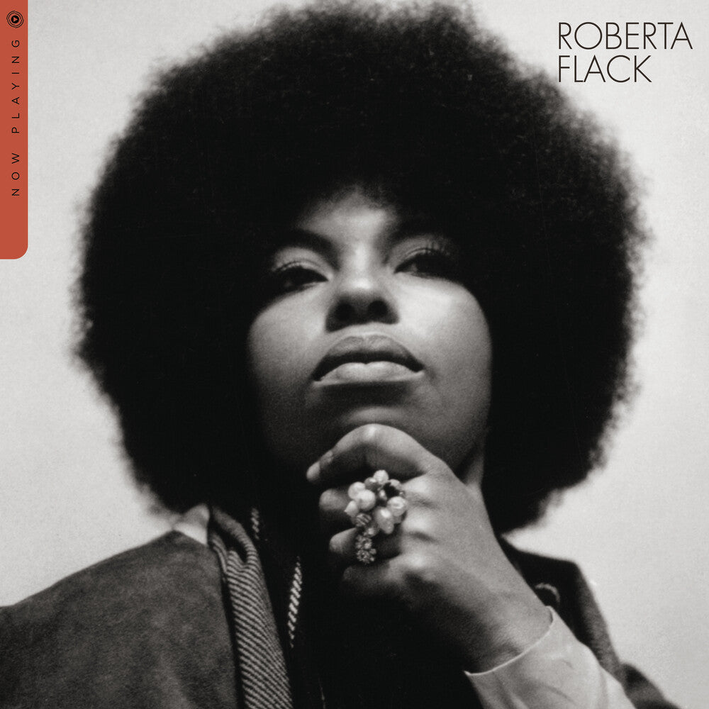 the album cover for Roberta Flack - Now Playing