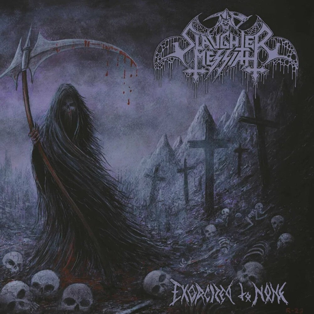 the album cover for Slaughter Messiah - Exorcized To None [Colored Vinyl]