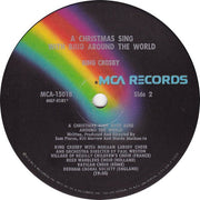 Bing Crosby : A Christmas Sing With Bing - Around The World (LP, Album, RE)