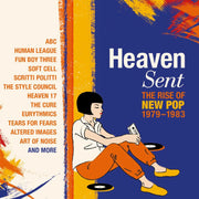 the album cover for Heaven Sent: Rise Of New Pop 1979-1983 / Various - Heaven Sent: Rise Of New Pop 1979-1983 / Various