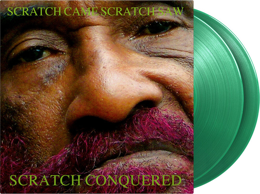 the album cover for Lee 'scratch' Perry - Scratch Came Scratch Saw Scratch Conquered [Colored Vinyl]