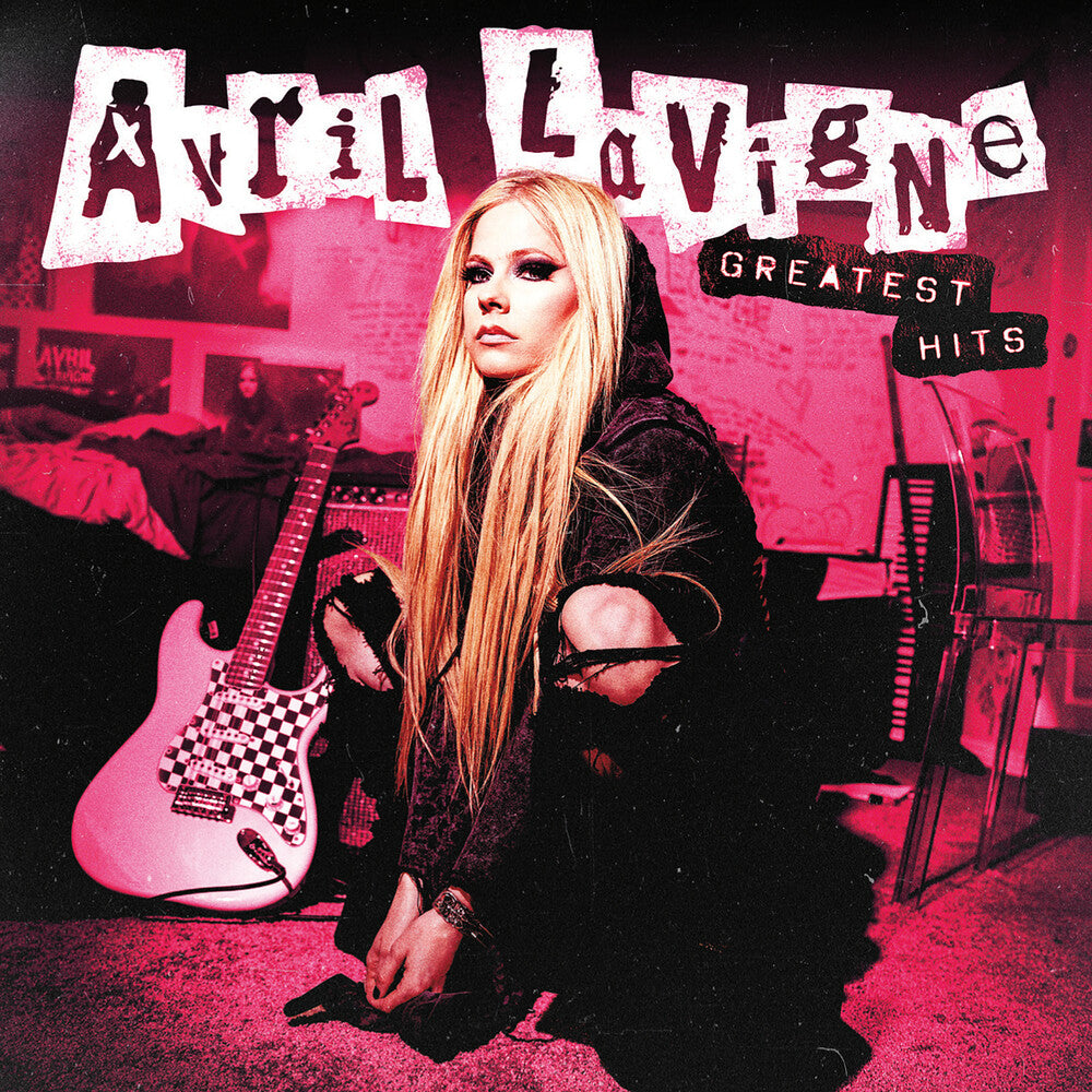 the album cover for Avril Lavigne - Greatest Hits