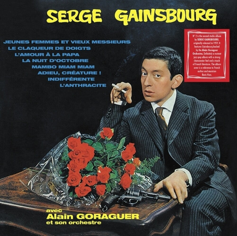 the album cover for Serge Gainsbourg  / Goraguer,Alain - Serge Gainsbourg No. 2