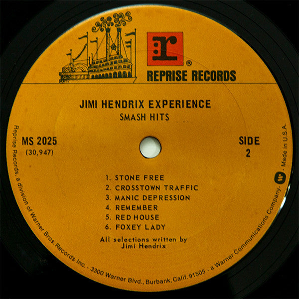 The Jimi Hendrix Experience : Smash Hits (LP, Comp, RE, Ter)