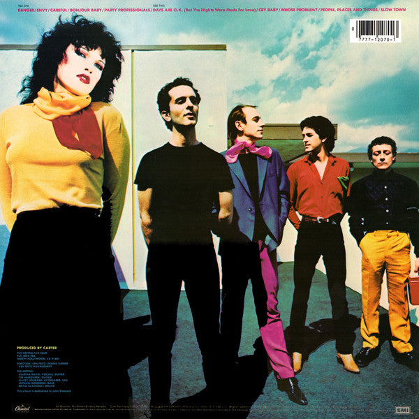 The Motels : Careful (LP, Album, Jac)